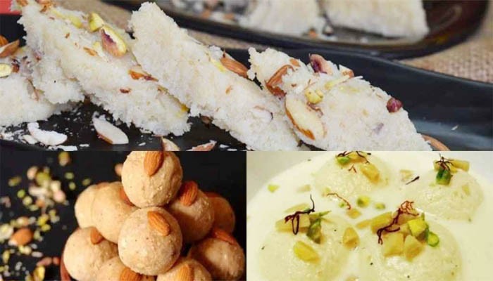 দুর্গাপুজায় তিন মিষ্টির রেসিপি  দুর্গাপুজায় তিন মিষ্টির রেসিপি