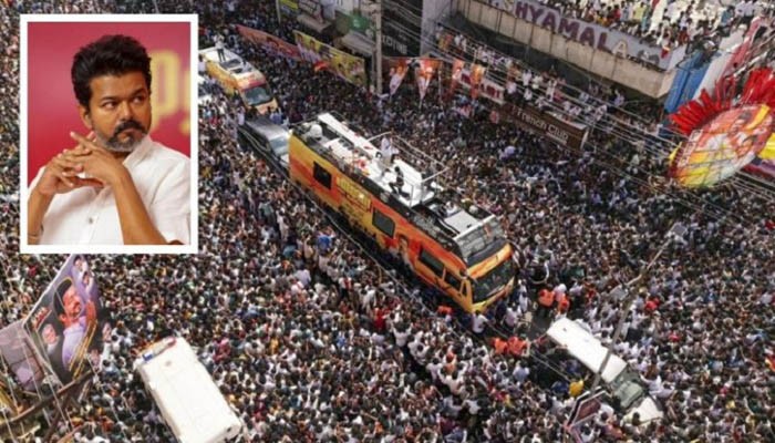 ভারতে থালাপতি বিজয়ের জনসভায় পদদলনে নিহত বেড়ে ৩৯ ভারতে থালাপতি বিজয়ের জনসভায় পদদলনে নিহত বেড়ে ৩৯