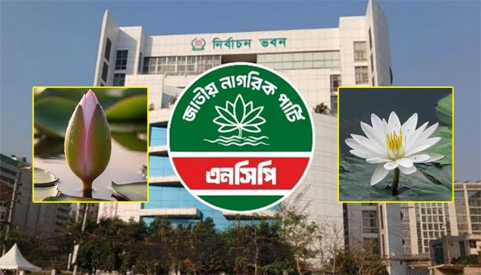 ‘শাপলা কলি’ নয়, ‘শাপলা’ প্রতীক চায় এনসিপি