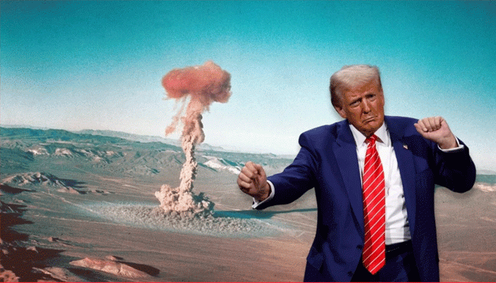 যুক্তরাষ্ট্রের পারমাণবিক অস্ত্র দিয়ে  দুনিয়া ১৫০ বার ধ্বংস করা সম্ভব