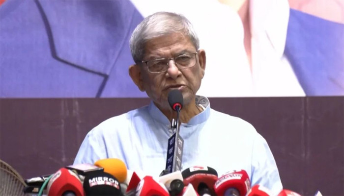 ​আ.লীগ আর গণতন্ত্র কখনোই একসঙ্গে যায় না : মির্জা ফখরুল