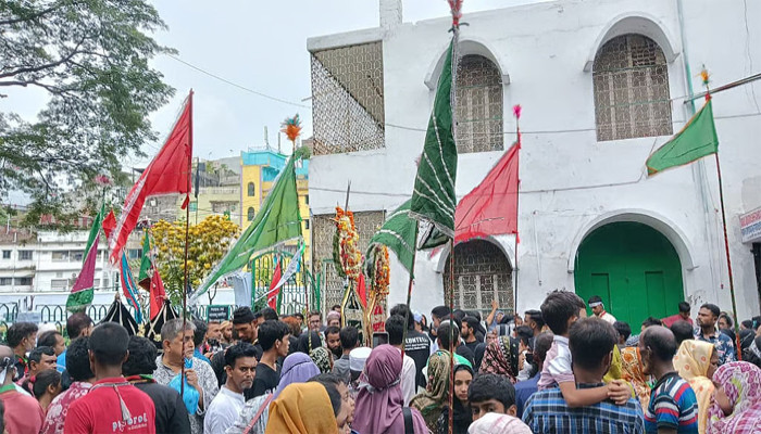 তাজিয়া মিছিল ও মাতমে কারবালার শোক স্মরণ, রাজধানীতে কঠোর নিরাপত্তা
