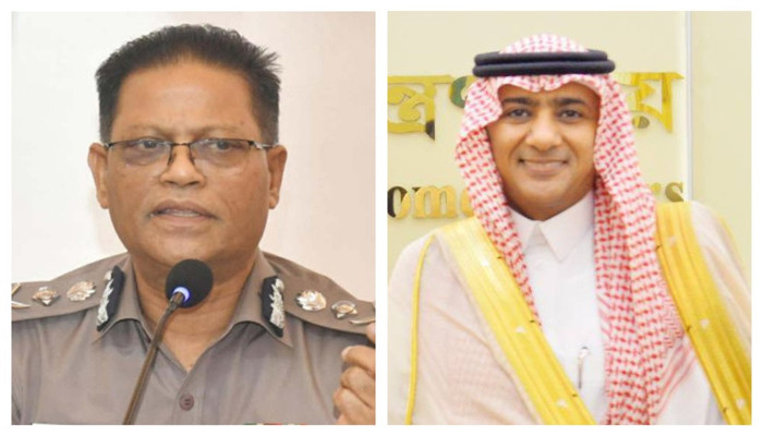 ​আইজিপির সঙ্গে সৌদি রাষ্ট্রদূতের সাক্ষাৎ