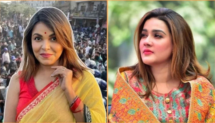 জুলাই আন্দোলনকে কটাক্ষ : শাওন, মাহিসহ তিনজনের বিরুদ্ধে থানায় জিডি