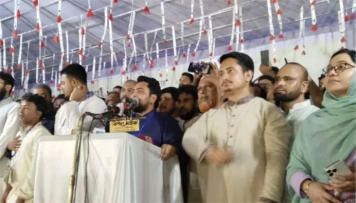 জিয়াউর রহমানের নামে কোনো ব্যবসা হতে দেব না : নাহিদ ইসলাম