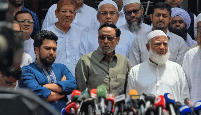 ​কর্নেল অলি আহমদকে রাষ্ট্রপতি প্রার্থী ঘোষণা ১১ দলীয় ঐক্যের