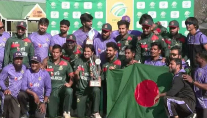দক্ষিণ আফ্রিকাকে হারিয়ে বাংলাদেশের সিরিজ জয়