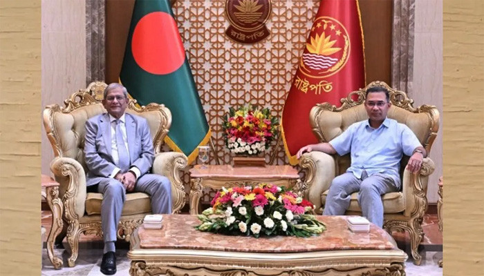 ​রাষ্ট্রপতির সঙ্গে প্রধানমন্ত্রীর সাক্ষাৎ