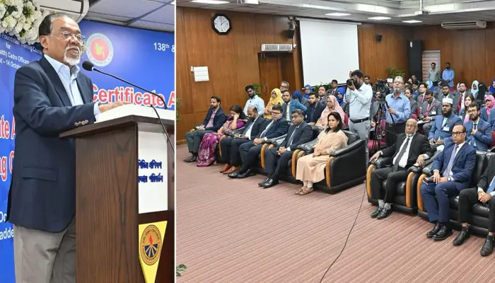 চিকিৎসাসেবায় এআই ব্যবহারের পরামর্শ জনপ্রশাসন উপদেষ্টার