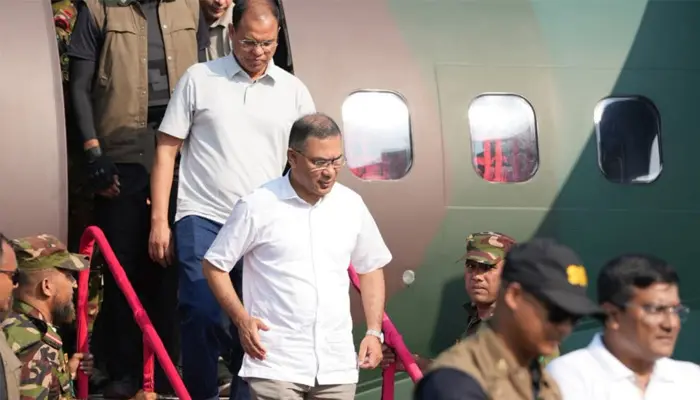 রংপুর সফর শেষে রাজশাহীতে প্রধানমন্ত্রী
