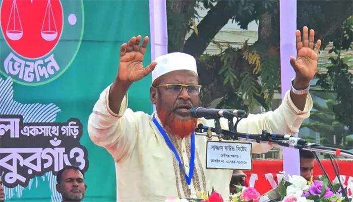 ভোট ডাকাতি করব না, কাউকে করতেও দেব না : মিয়া গোলাম পরওয়ার