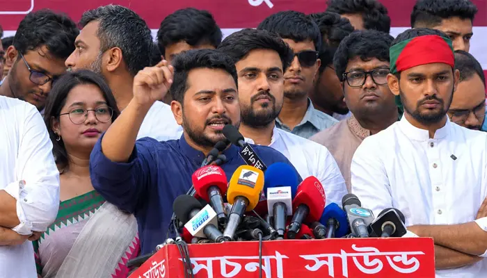 নতুন স্বৈরাচারের উত্থান দেখছি : নাহিদ ইসলাম